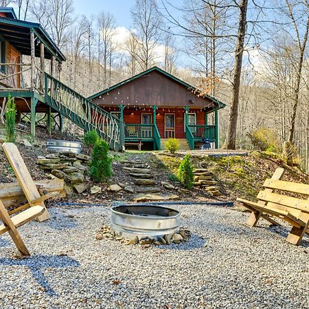 Smoky Mountain Cabin With Camping Area And Fire Pit! Whittier Экстерьер фото