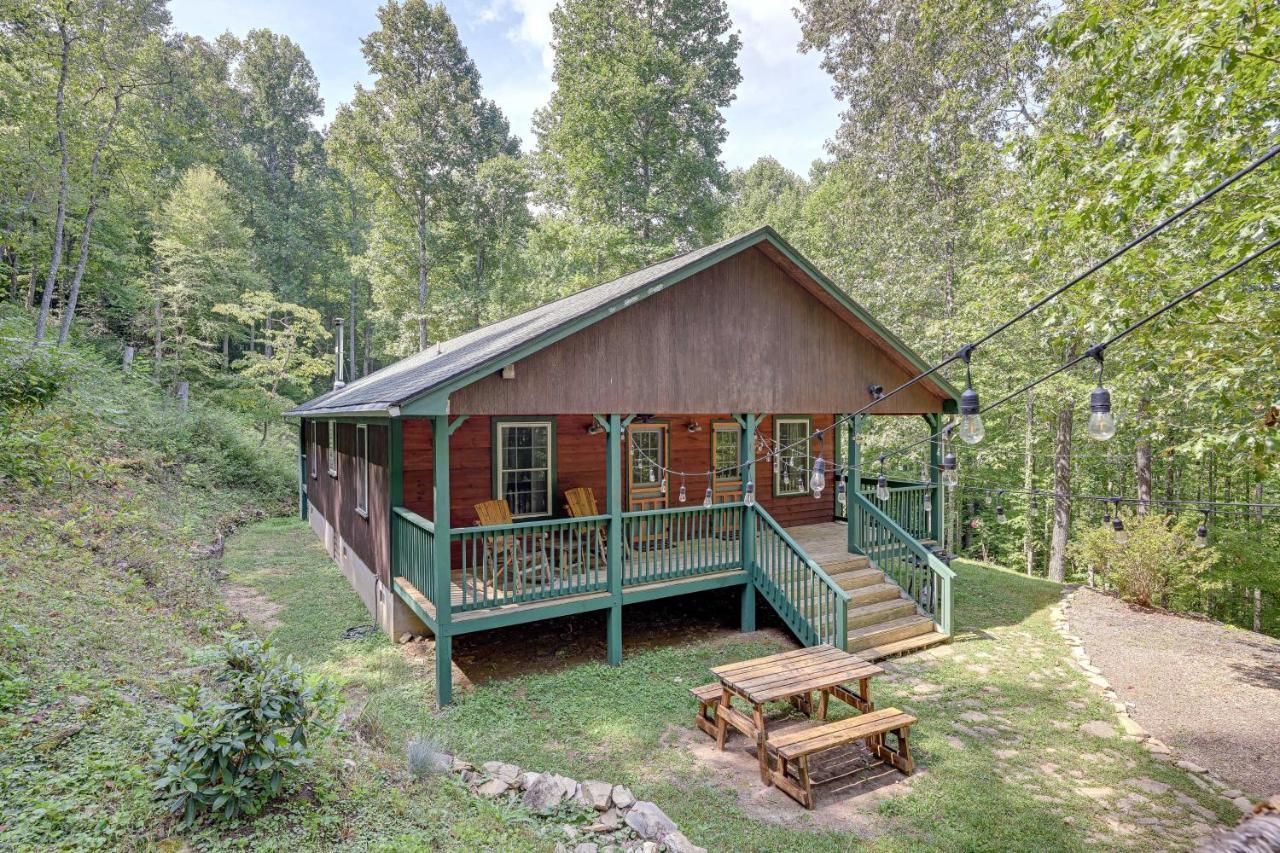 Smoky Mountain Cabin With Camping Area And Fire Pit! Whittier Экстерьер фото