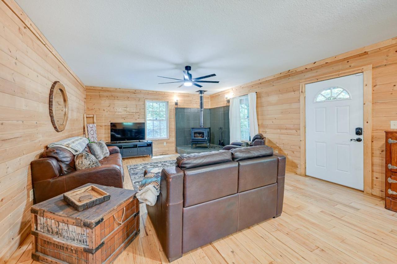 Smoky Mountain Cabin With Camping Area And Fire Pit! Whittier Экстерьер фото