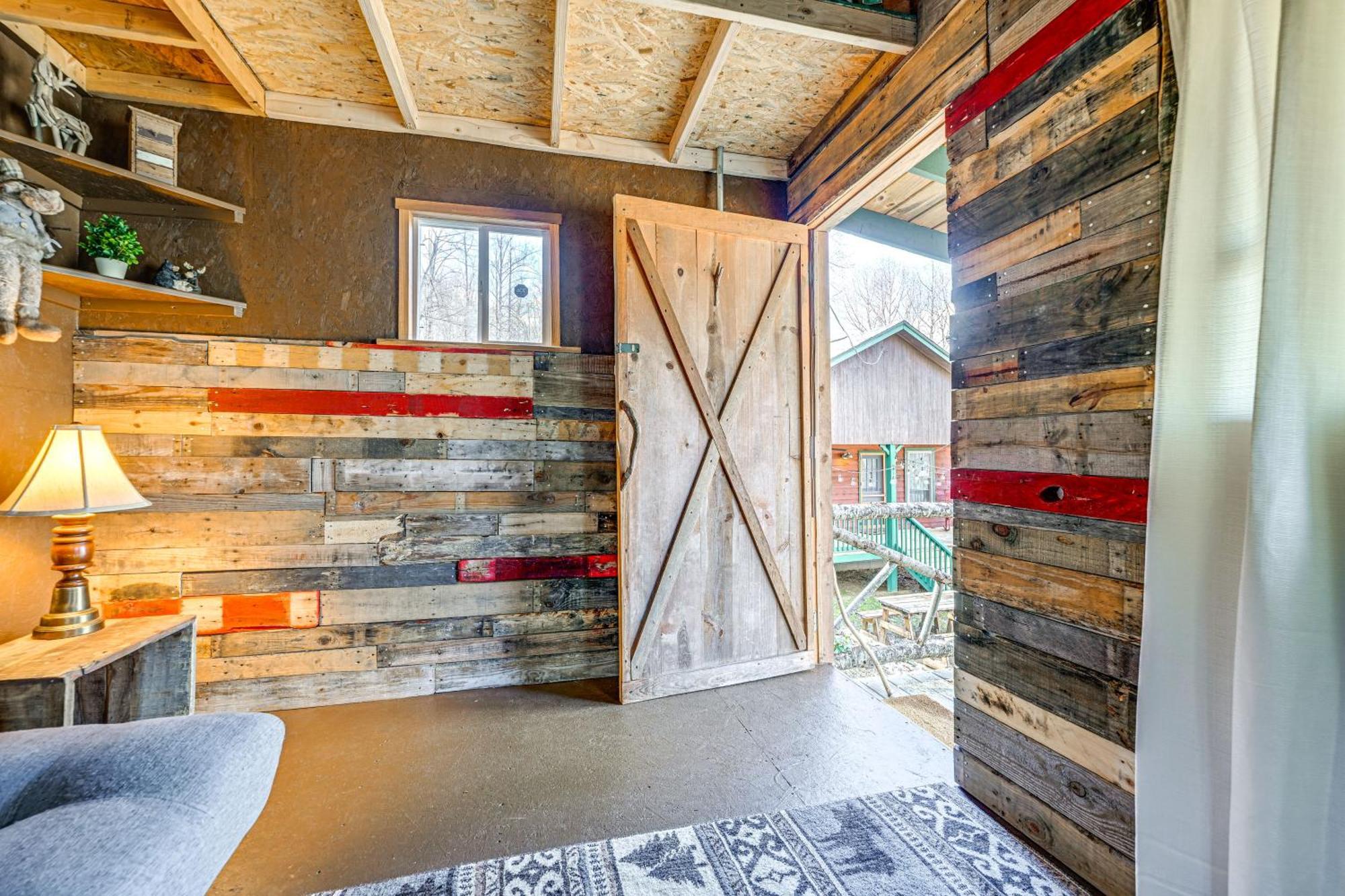 Smoky Mountain Cabin With Camping Area And Fire Pit! Whittier Экстерьер фото