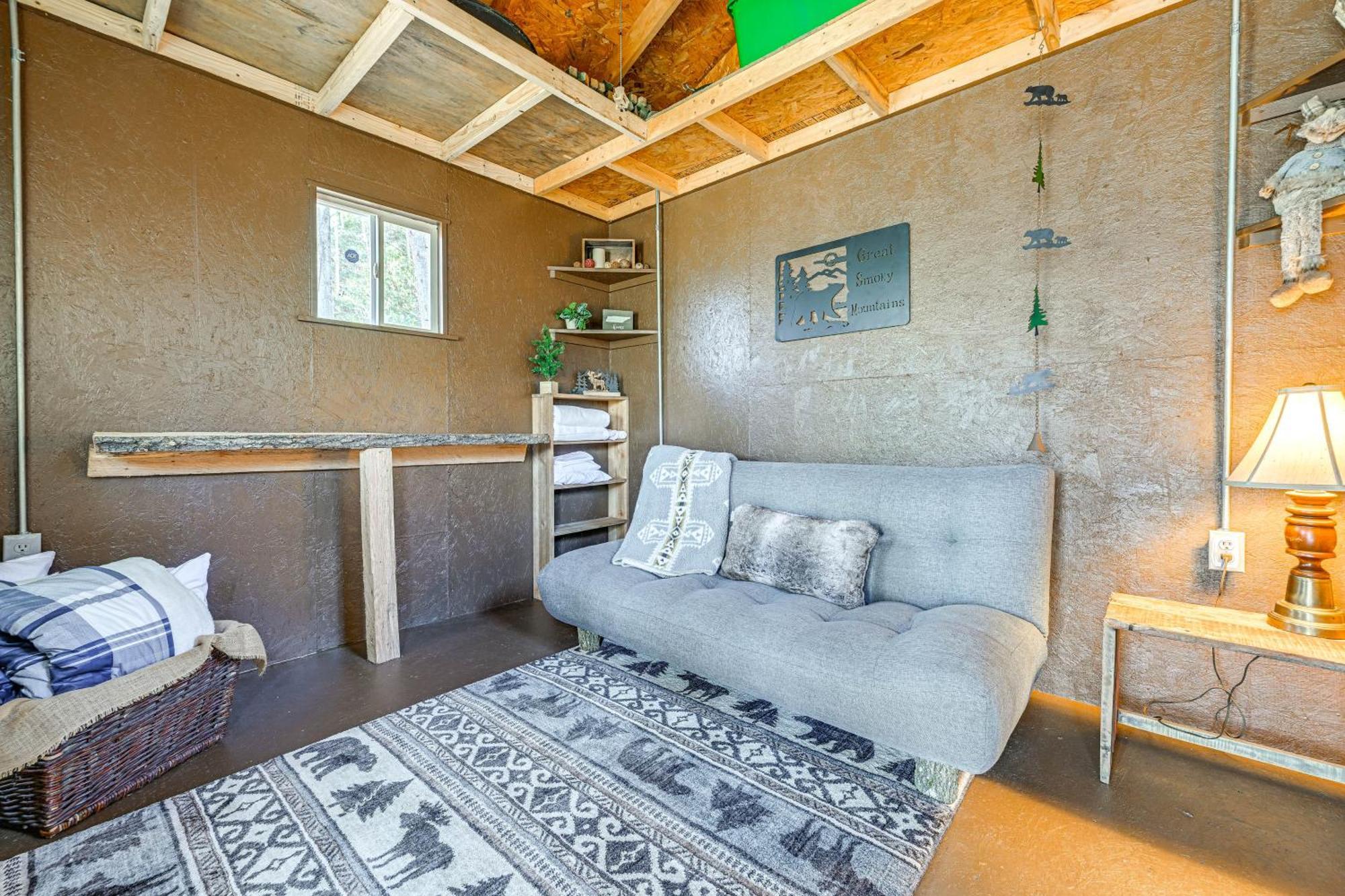 Smoky Mountain Cabin With Camping Area And Fire Pit! Whittier Экстерьер фото