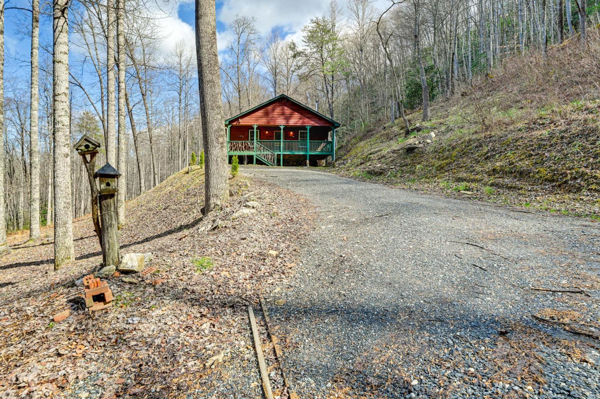 Smoky Mountain Cabin With Camping Area And Fire Pit! Whittier Экстерьер фото